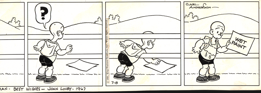 Henry by John Liney Daily Strip (7/8/1961)
