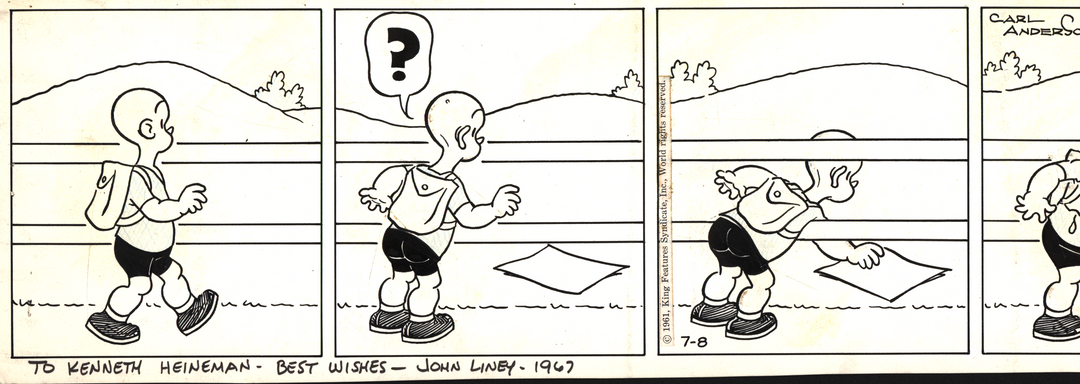 Henry by John Liney Daily Strip (7/8/1961)