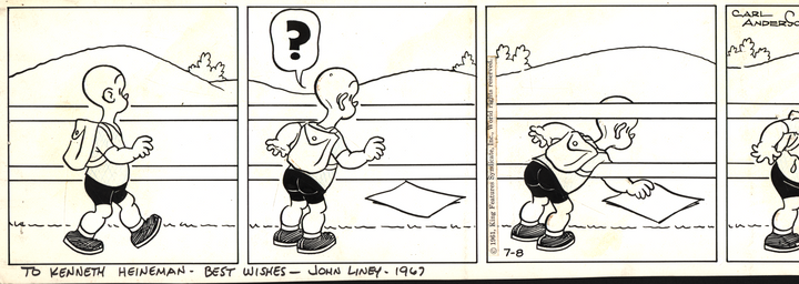 Henry by John Liney Daily Strip (7/8/1961)