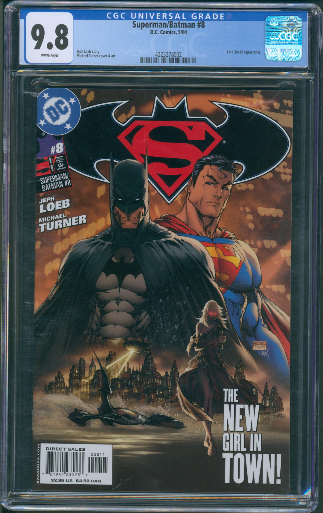 Superman/Batman #8 CGC 9.8