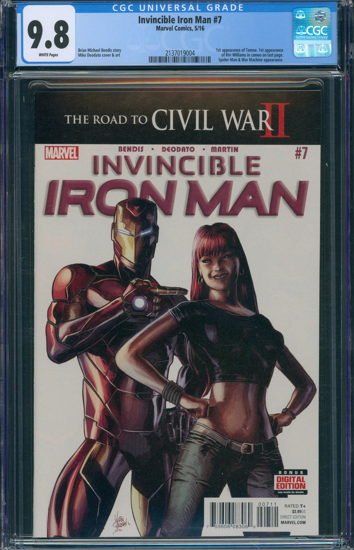 Invincible Iron Man #7 CGC 9.8