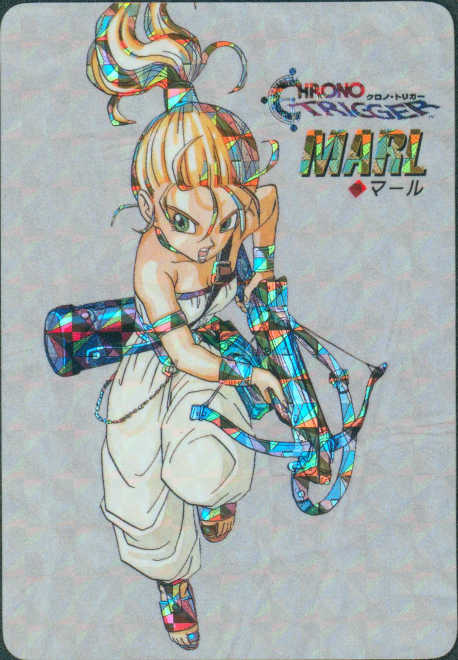 Chrono Trigger - 1995 prizm card - Marle (Diamond Prism Foil)