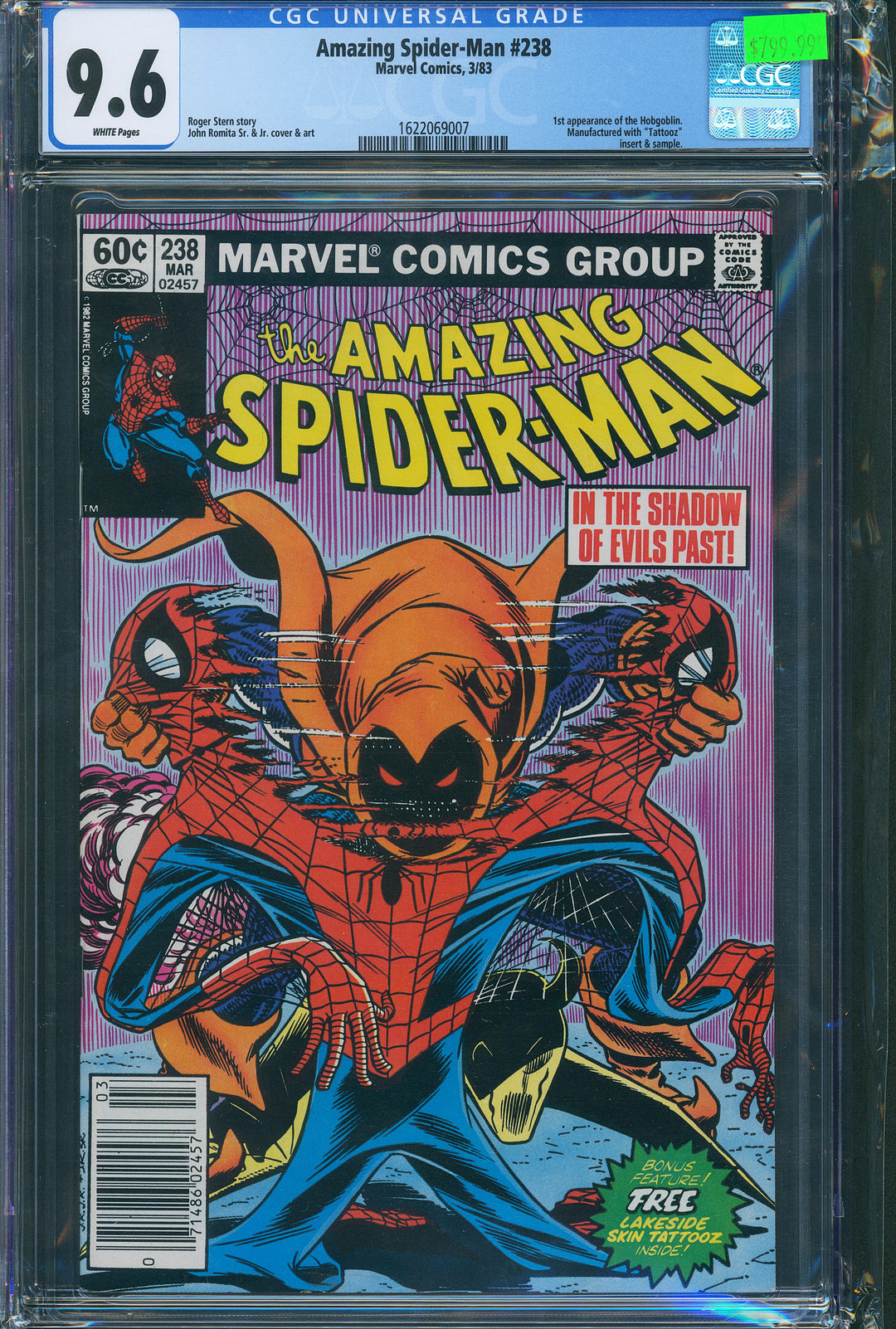 Amazing Spider-Man #238 CGC 9.6