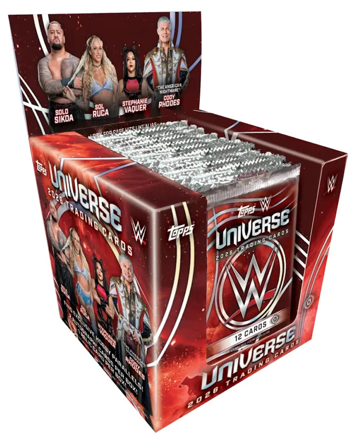 2026 Topps Universe WWE Wrestling Hobby Box
