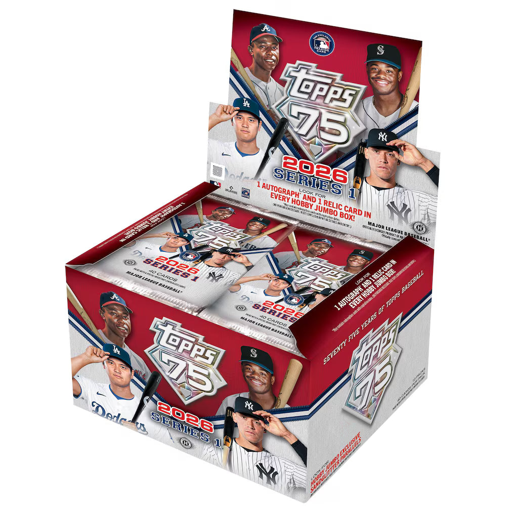 2026 Topps Baseball Series 1 Jumbo Box