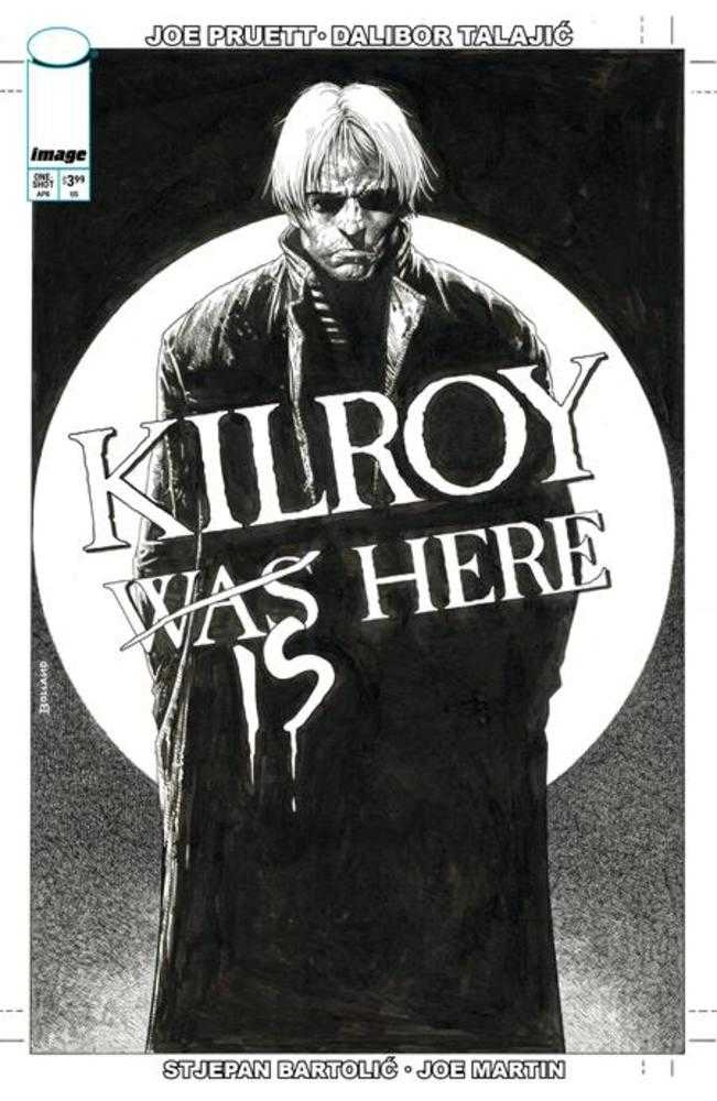 Kilroy Is Here (One Shot) Cvr B Brian Bolland B&W Var