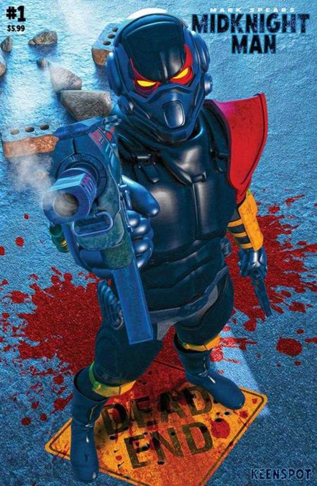 Mark Spears Midknight Man #1 (One Shot) Cvr F Mark Spears Dead End Foc Add-On Var