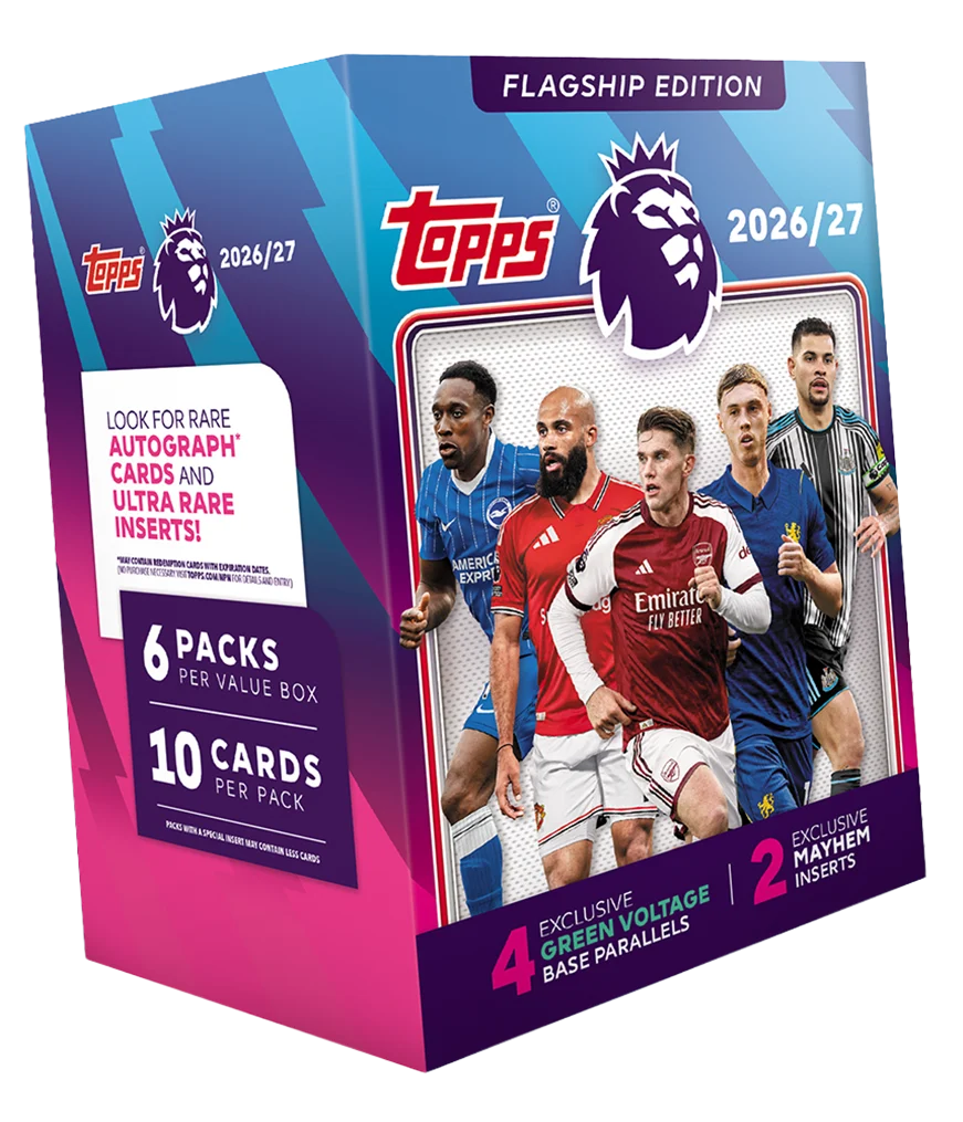 2026-27 Topps Flagship English Premier League Soccer Blaster Box