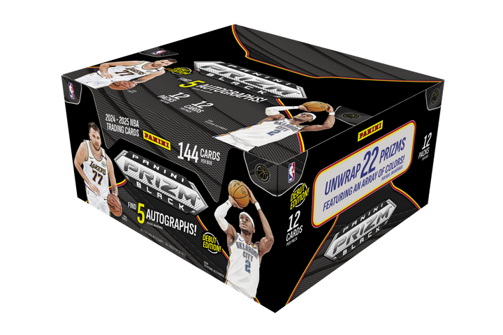 2024-25 Panini Prizm Black Basketball  Hobby Box