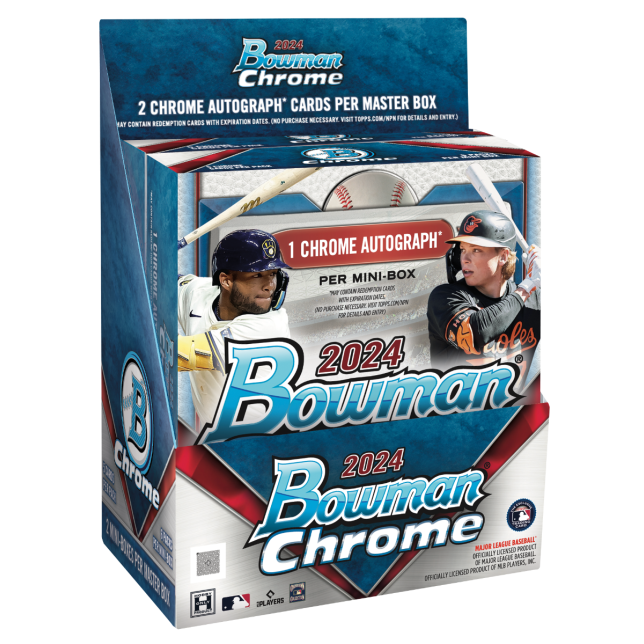 2024 Bowman Chrome Baseball Hobby Box