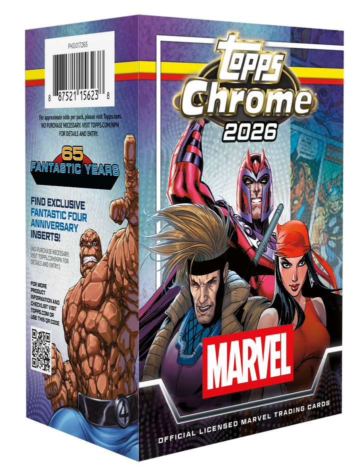 2026 Topps Marvel Comics Chrome Blaster Box