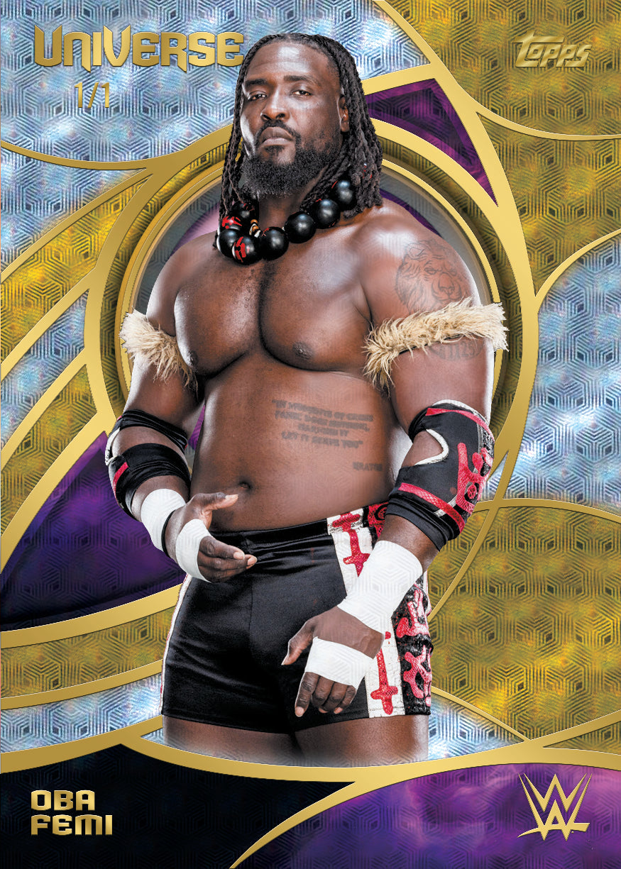 2026 Topps Universe WWE Wrestling Hobby Box