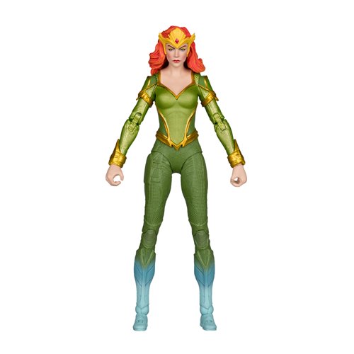 DC Multiverse McFarlane Collector Edition Wave 16 Light Green Mera DC Classic #67 7-Inch Scale Platinum Edition Action Figure