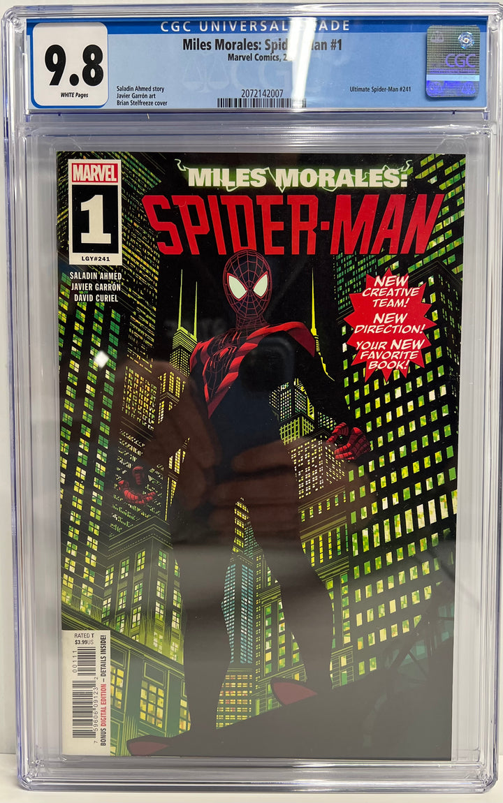 Miles Morales: Spider-Man #1 CGC 9.8