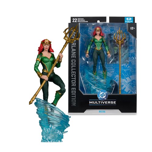 DC Multiverse McFarlane Collector Edition Wave 16 Dark Green Mera DC Classic #67 7-Inch Scale Action Figure