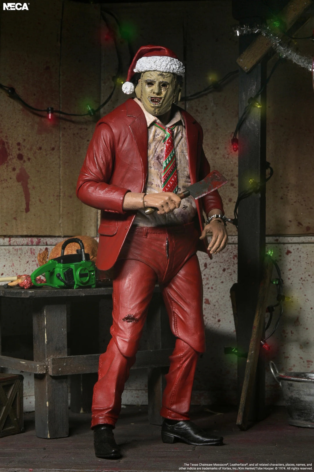 Texas Chainsaw Massacre - Ultimate Santa Leatherface 7" Scale Action Figure