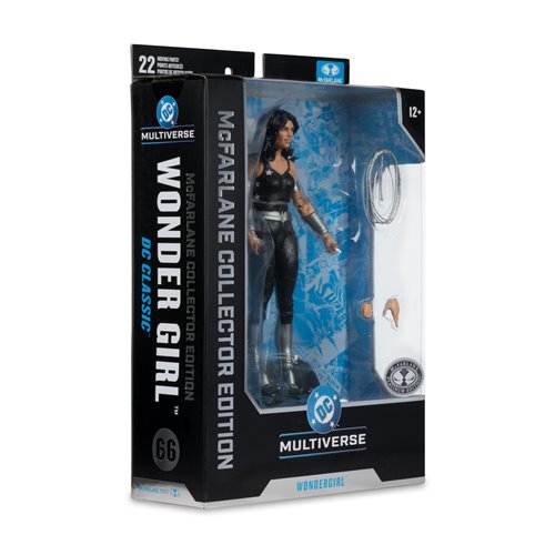 DC Multiverse McFarlane Collector Edition Wave 16 Black Wonder Girl DC Classic #66 7-Inch Scale Platinum Edition Action Figure