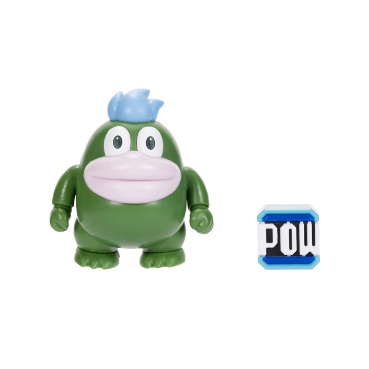 Super Mario Wave 51 Spike w/ Pow Block 4in Figure