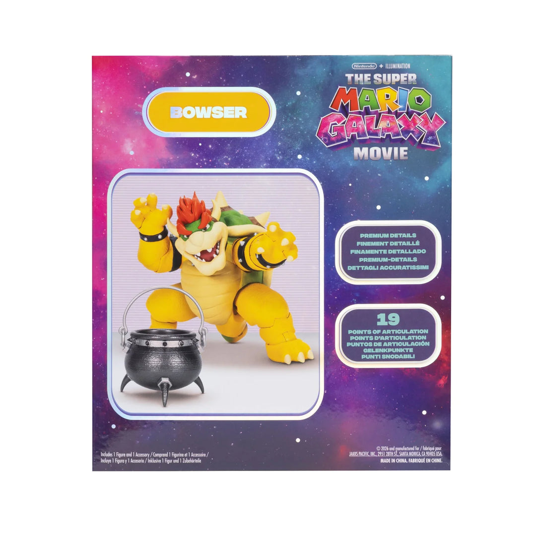 Super Mario Galaxy Bowser 6in Figure