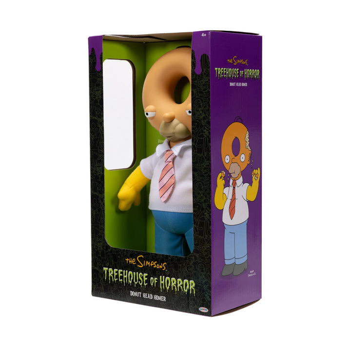 The Simpsons Treehouse of Horror Donut Head Homer Roto Plush