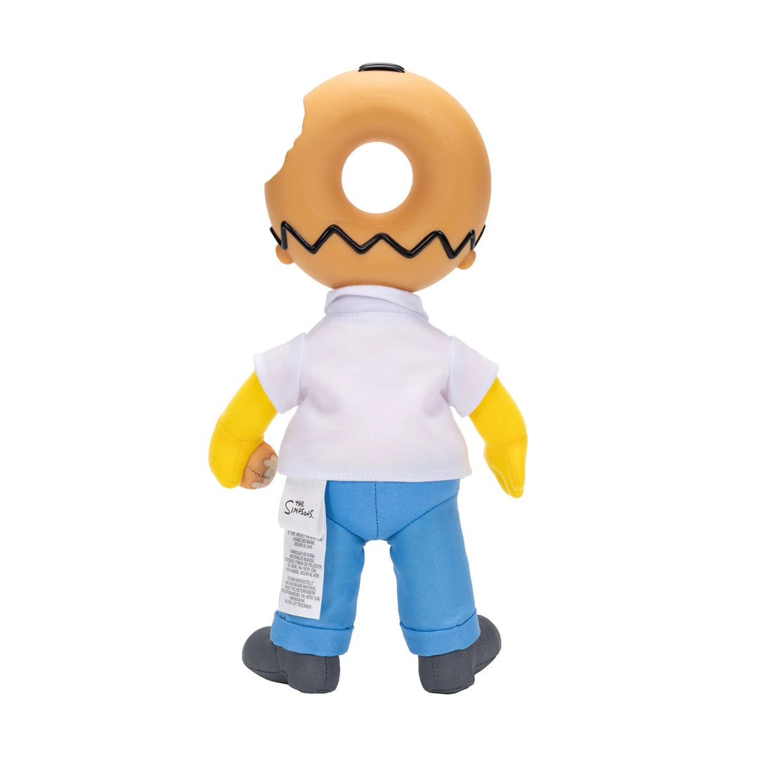 The Simpsons Treehouse of Horror Donut Head Homer Roto Plush