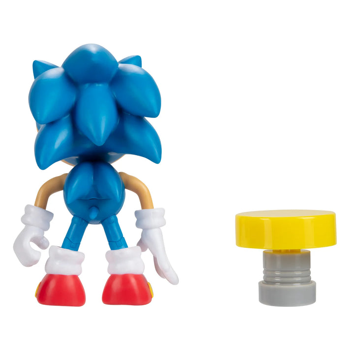 Sonic the Hedgehog Wave 25 4in Classic Sonic with Yellow Spring