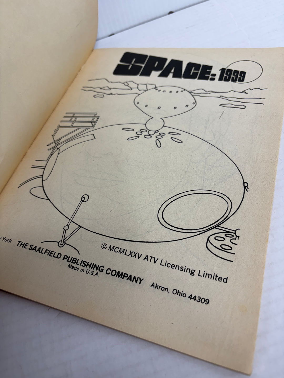 Space: 1999 Book to Color (unused)