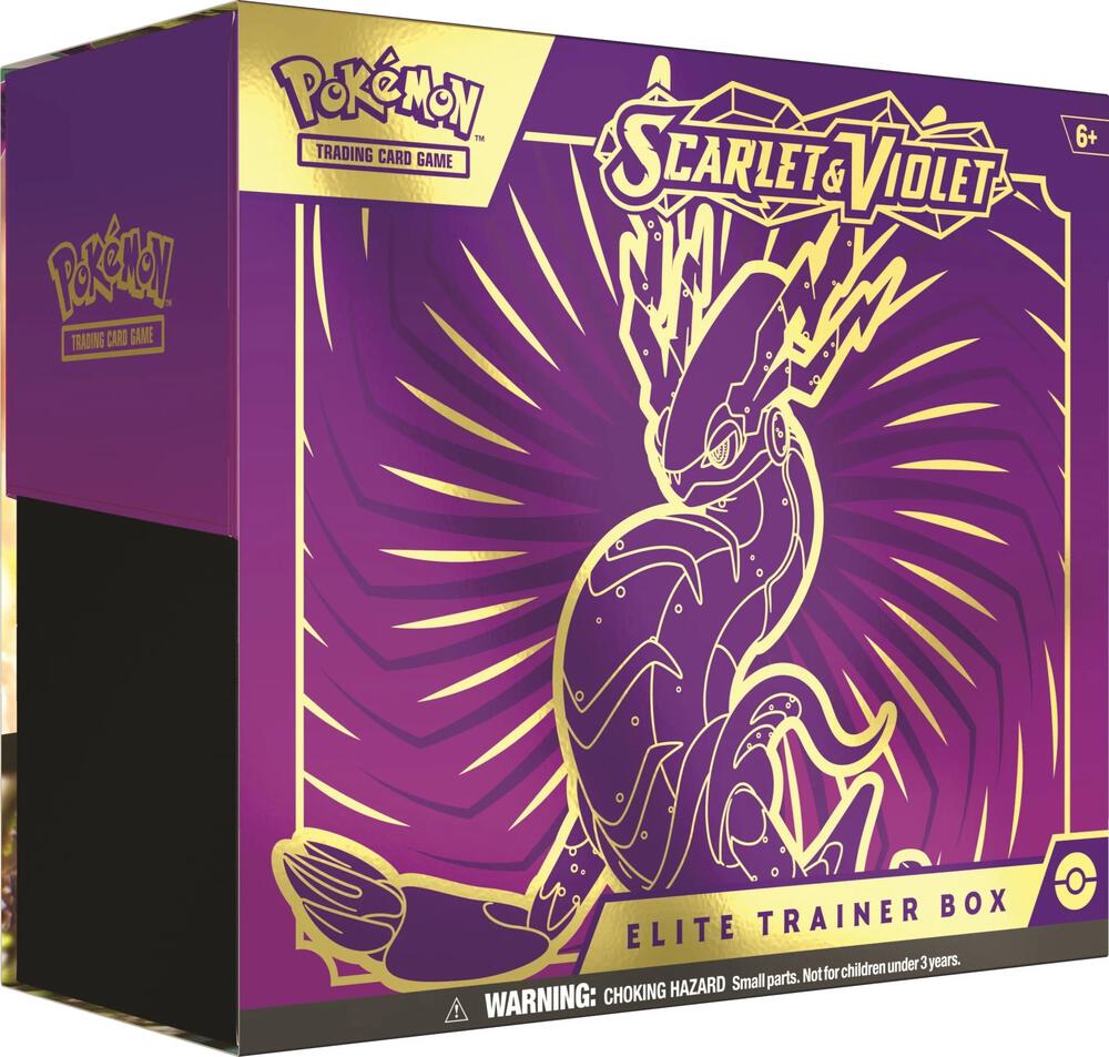 Pokémon TCG: Scarlet & Violet 1 - Scarlet & Violet Base Set Elite Trainer Box- Miraidon