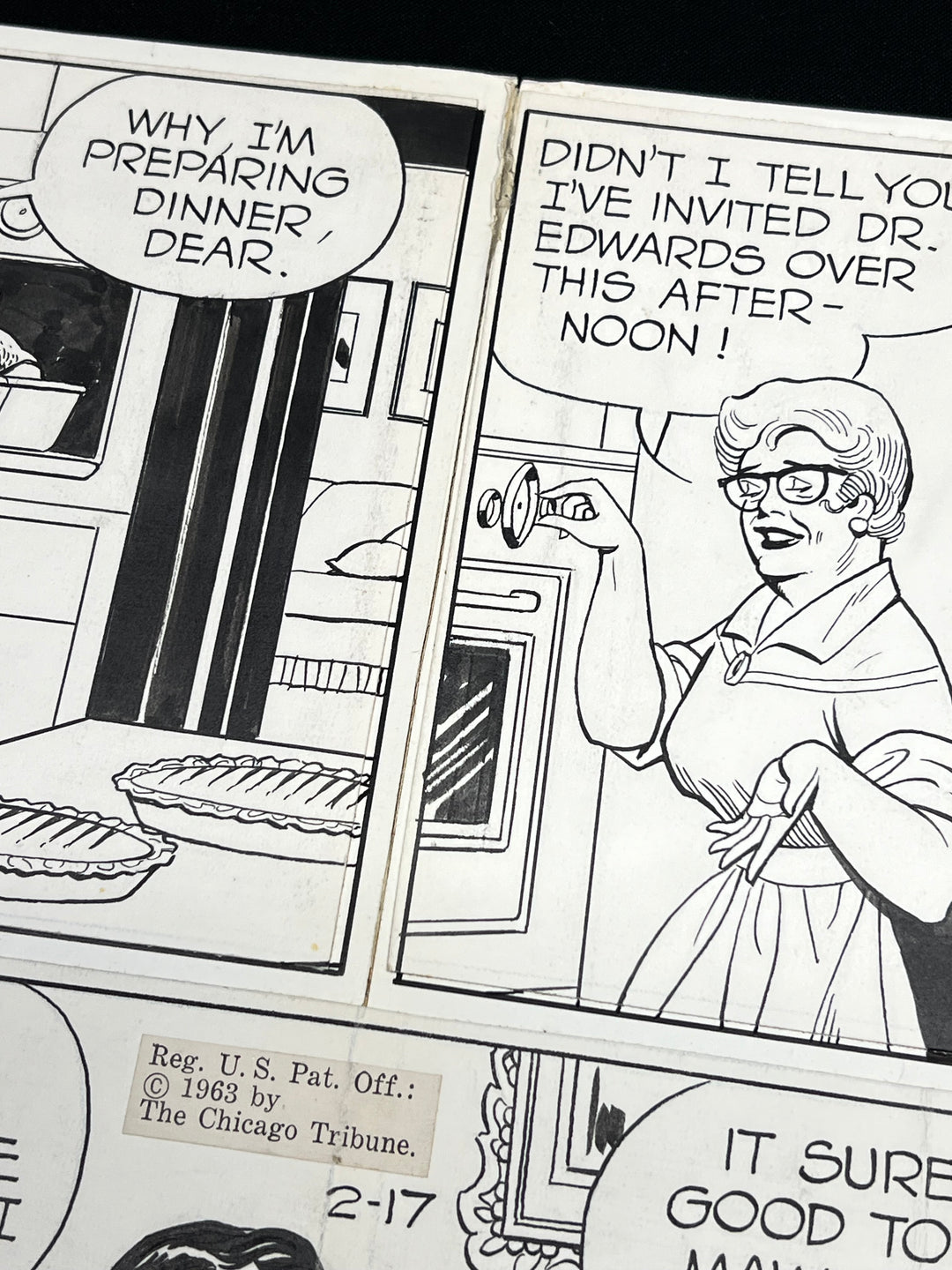 Winnie Winkle Daily Strip by Martin Branner (2/17/1963)