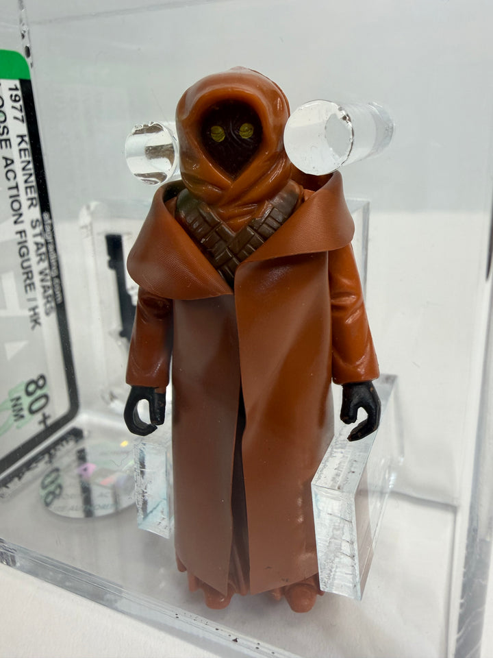 Star Wars - Vintage - Vinyl Caped Jawa AFA 80+