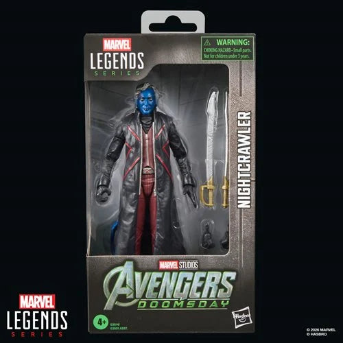 Avengers: Doomsday Marvel Legends Nightcrawler 6-Inch Action Figure