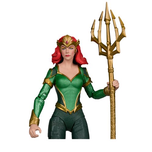 DC Multiverse McFarlane Collector Edition Wave 16 Dark Green Mera DC Classic #67 7-Inch Scale Action Figure