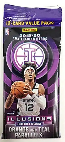 2019-20 Panini Illusions Basketball Value Pack Orange & Teal Parallels!