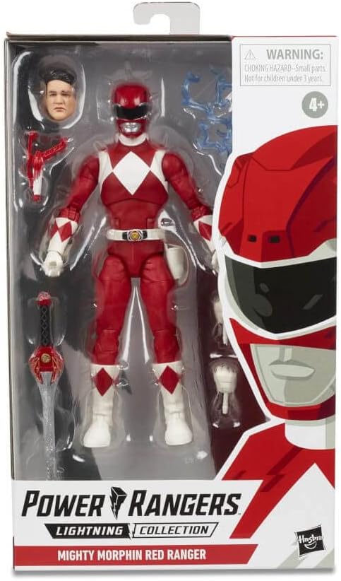 Power Rangers Lightning Mighty Morphin Red Ranger Figure