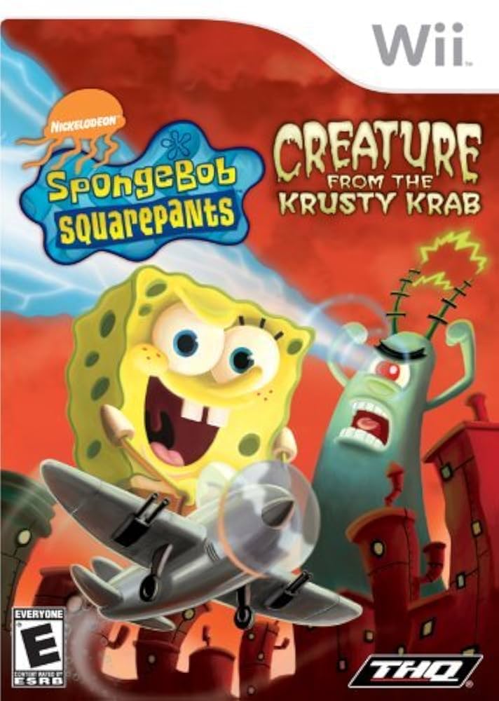 Nintendo Wii: Spongebob Squarepants Creature from the Krusty Krab