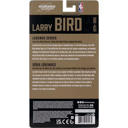 NBA McFarlane's SportsPicks Legends Series Boston Celtics Larry Bird 6-Inch Action Figure