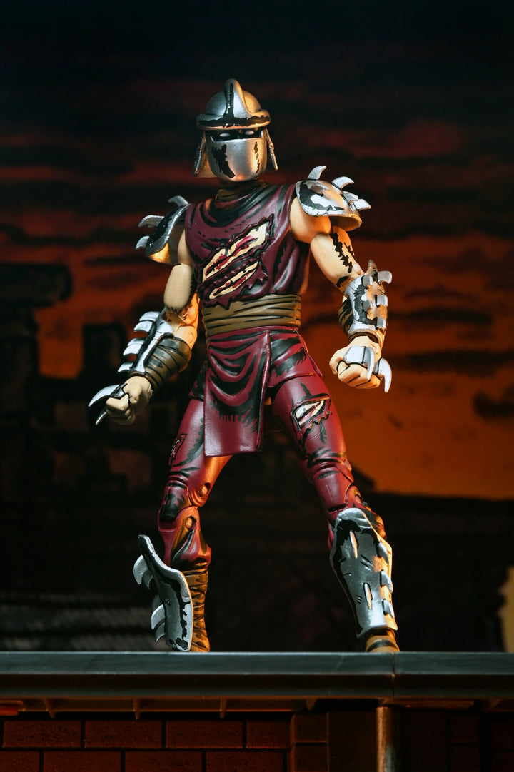 TMNT (Mirage Comics) - 7 inch Scale Action Figure - Battle Damaged Shredder