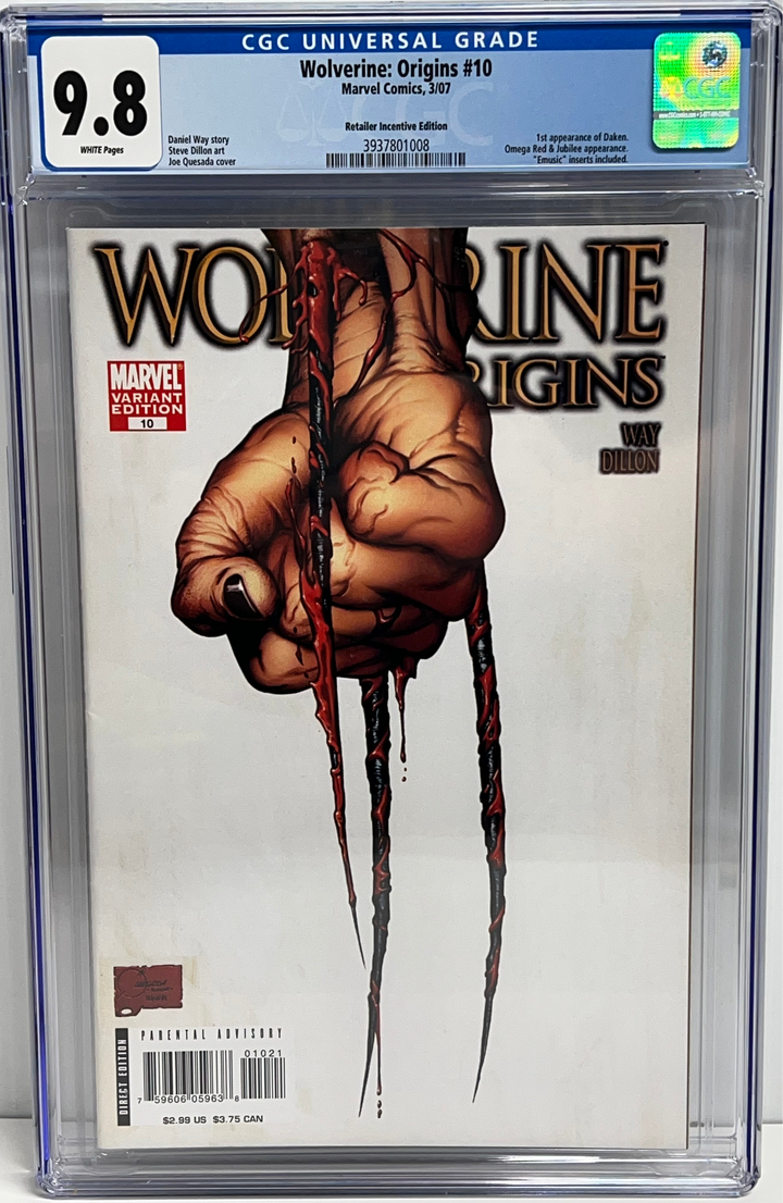 Wolverine: Origins #10 CGC 9.8