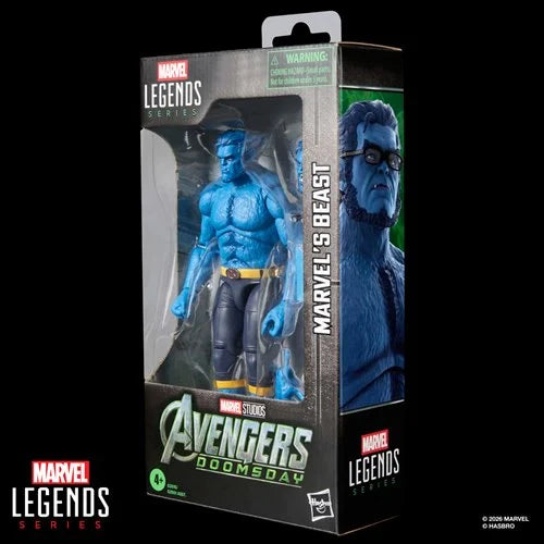 Avengers: Doomsday Marvel Legends Beast 6-Inch Action Figure
