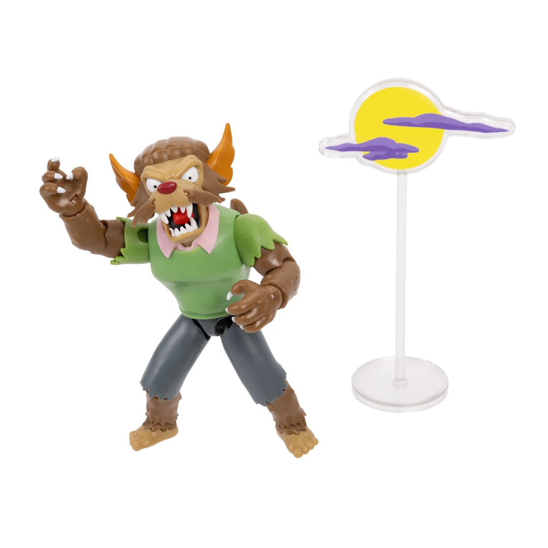 The Simpsons Tree House Of Horror Werewolf Ned Flanders  5in Deluxe  Figure