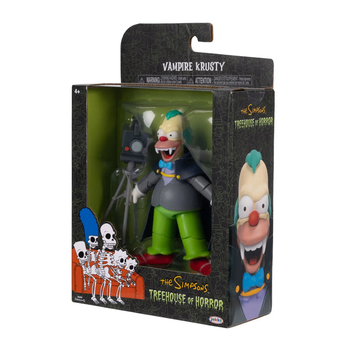 The Simpsons Tree House Of Horror Vampire Krusty 5in Deluxe Figure