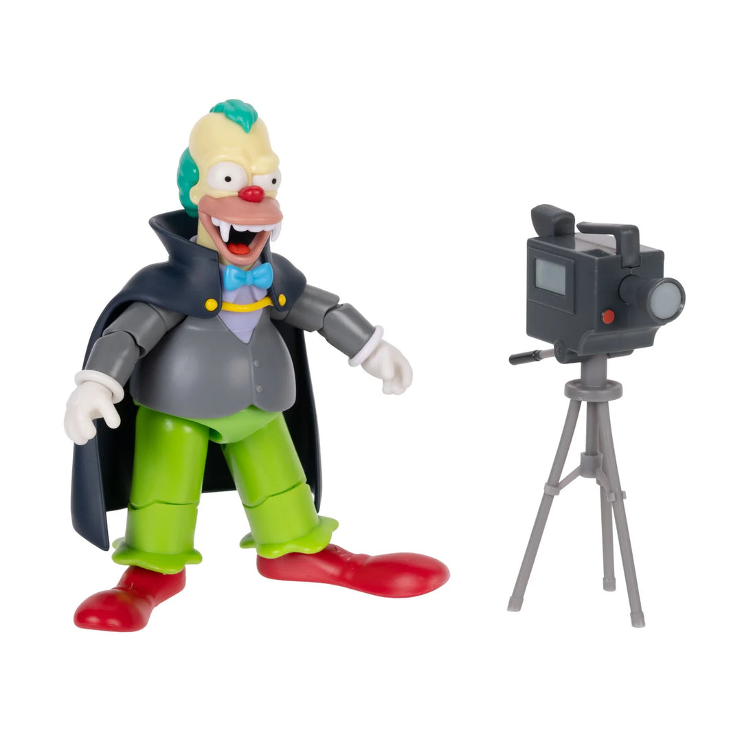 The Simpsons Tree House Of Horror Vampire Krusty 5in Deluxe Figure