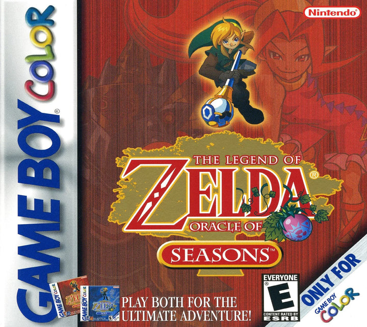 2001 The Legend of Zelda Oracle of Seasons - Game Boy Color