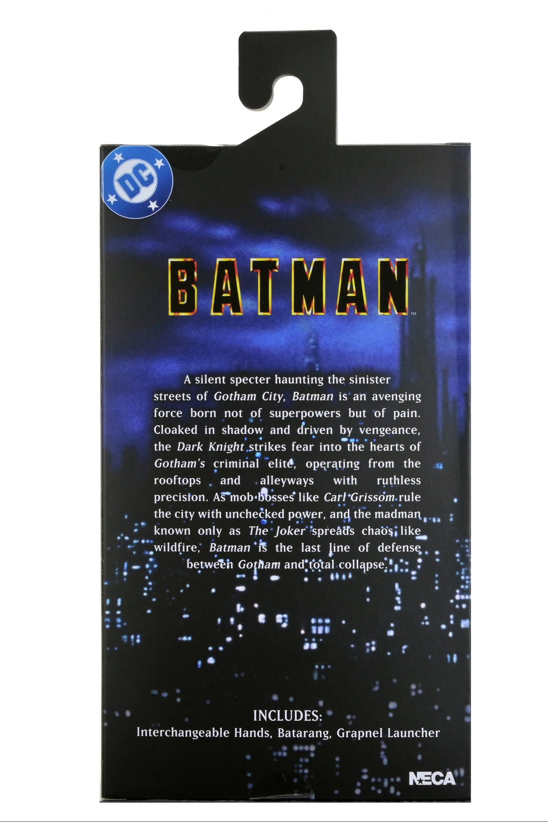 Batman (1989) - 8 Inch Scale Clothed Batman Action Figure