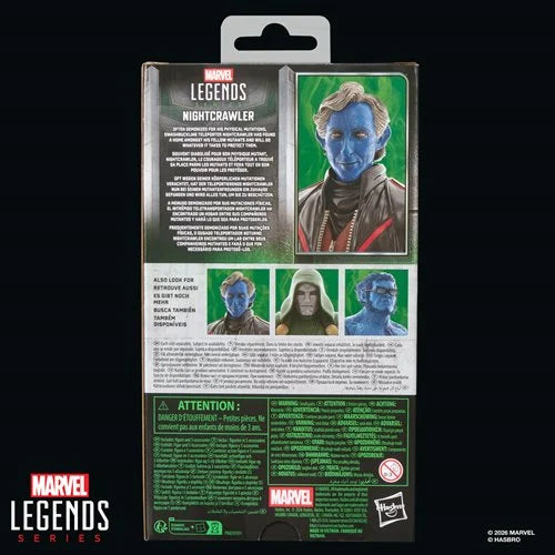Avengers: Doomsday Marvel Legends Nightcrawler 6-Inch Action Figure