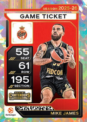 2025-26 Panini Contenders Euroleague Mega Box
