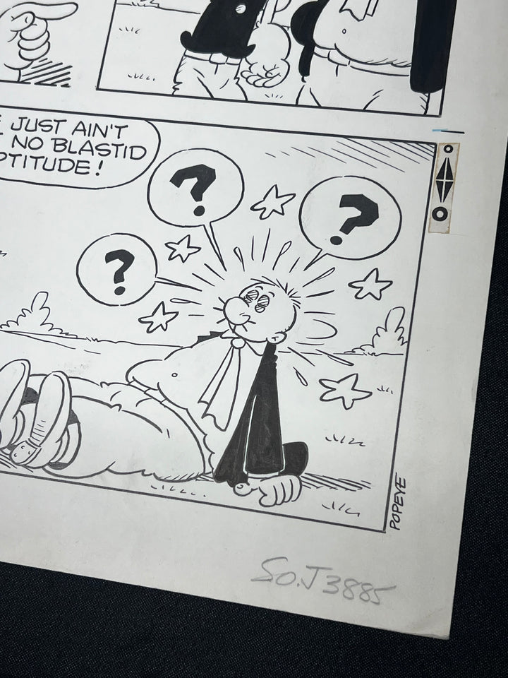 Popeye by Bud Sagendorf Sunday Strip (2/12/1967)