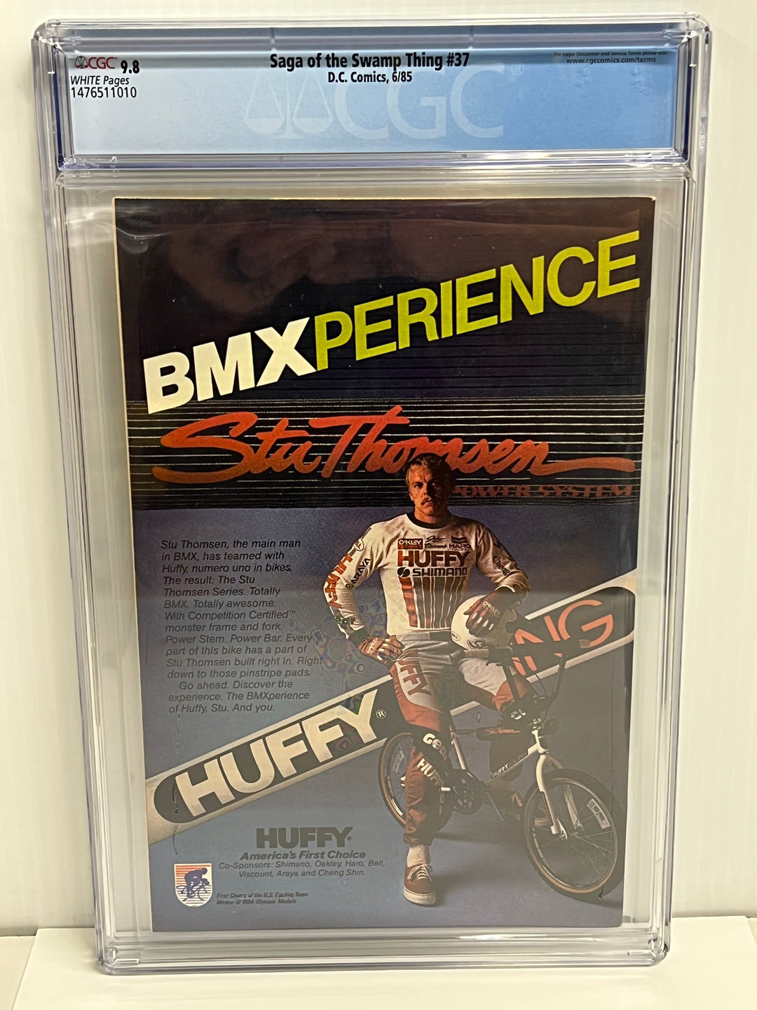 Saga of the Swamp Thing #37 CGC 9.8