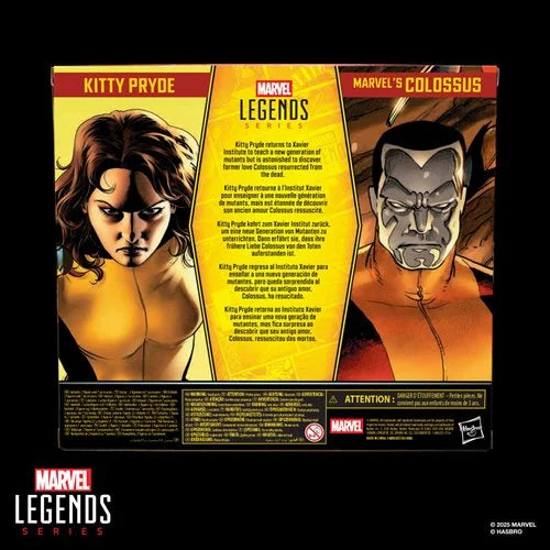X-Men Marvel Legends Series Kitty Pryde and Colossus 6-Inch Action Figure 2-Pack