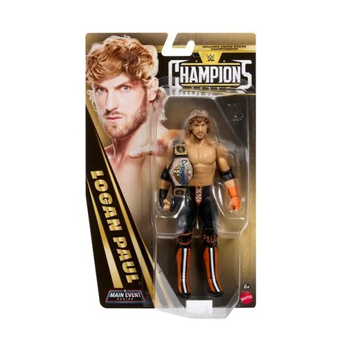 WWE Champions 2026 Wave 2 Logan Paul with US Championship Title Action Figure